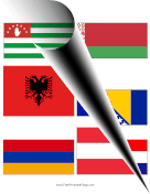 All Europe Flags Mini