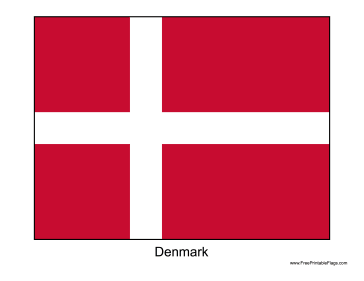 skylle Encommium tøj Flag of Denmark