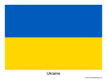 chokerende Raffinere Regnjakke Flag of Ukraine