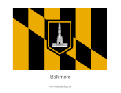 Baltimore Free Printable Flag