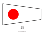 One Free Printable Flag