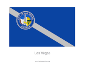Las Vegas Free Printable Flag