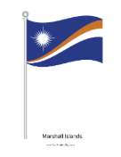 Marshall Islands Waving