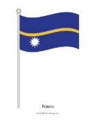 Nauru Waving