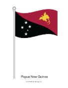 Papua New Guinea Waving