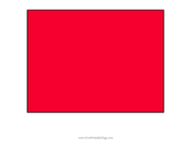 Red Racing Free Printable Flag