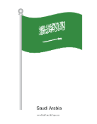 Saudi Arabia Waving