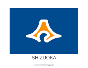 Shizuoka Free Printable Flag